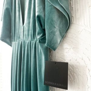 Norma Kamali . rectangle jog jumpsuit small new with tags